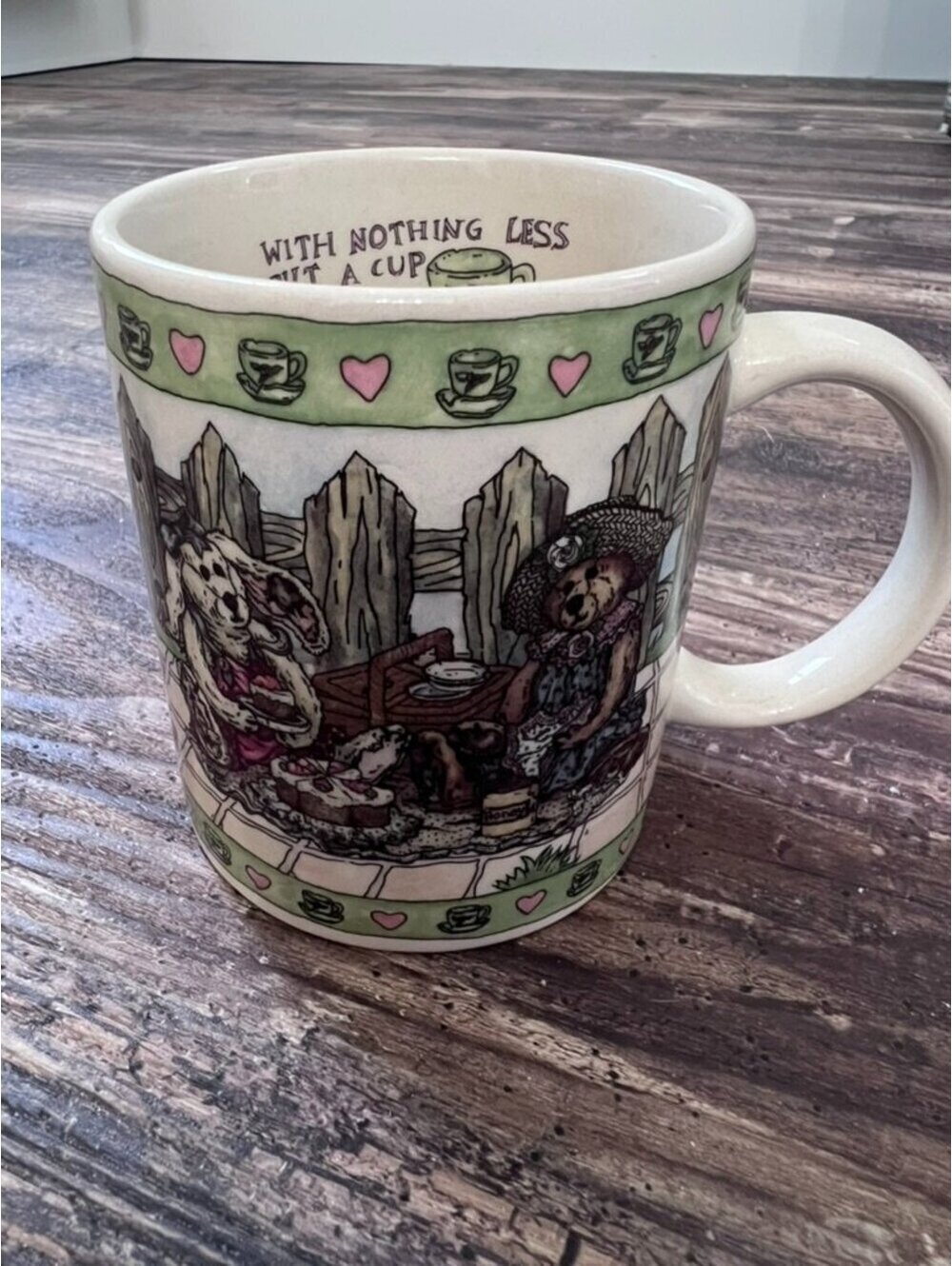 1998 Boyd's Bears Bailey & Emily Forever Friends Tea Mug, Boyd's Collection
